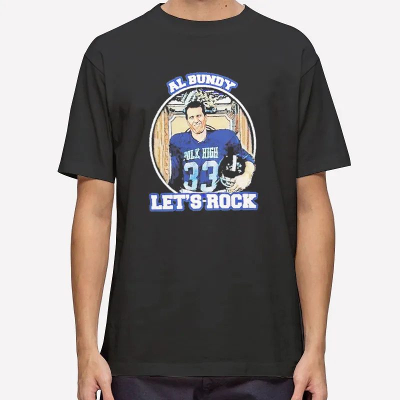 Married With Children Let's Rock Al Bundy T Shirt