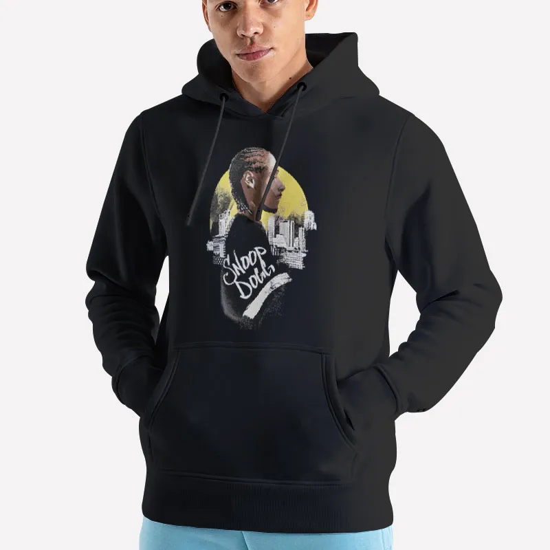 Unisex Hoodie Black 90s Nwt Rap Death Row Records Snoop Dogg Shirt