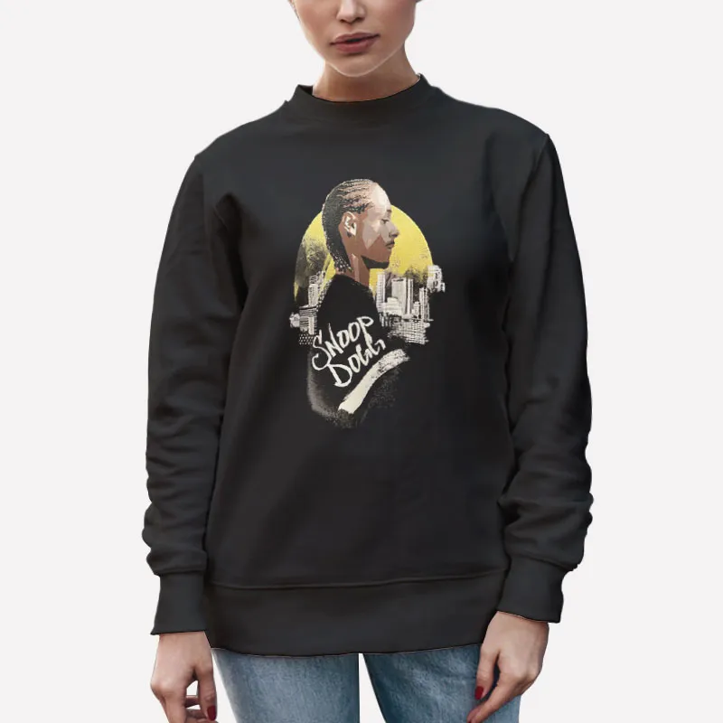 Unisex Sweatshirt Black 90s Nwt Rap Death Row Records Snoop Dogg Shirt
