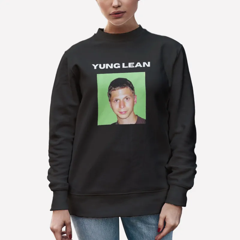 Unisex Sweatshirt Black 90s Retro Michael Cera Yung Lean Shirt