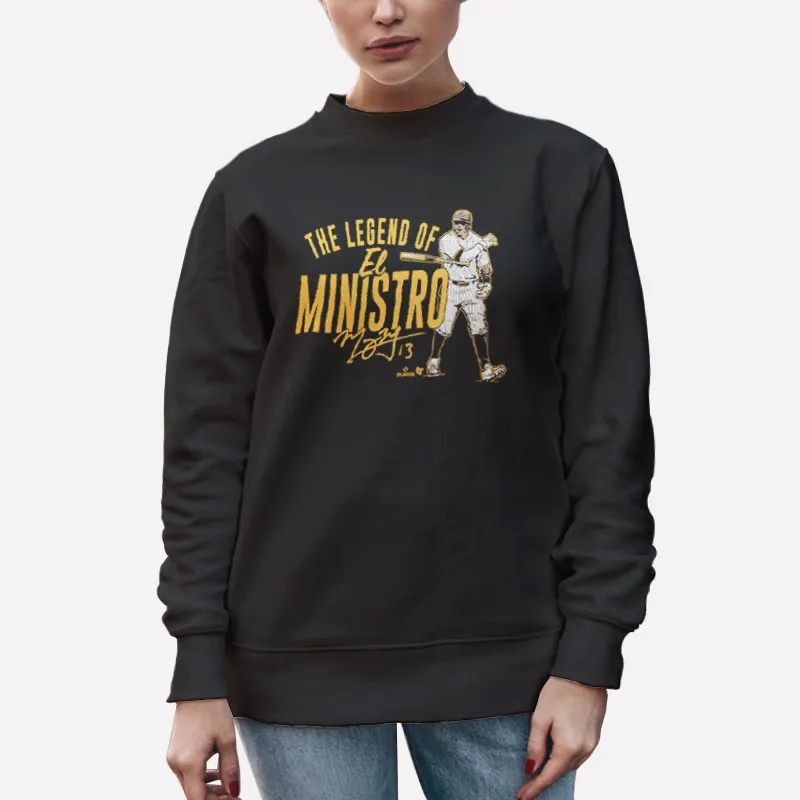 Unisex Sweatshirt Black Manny Machado The Legend Of El Ministro Shirt