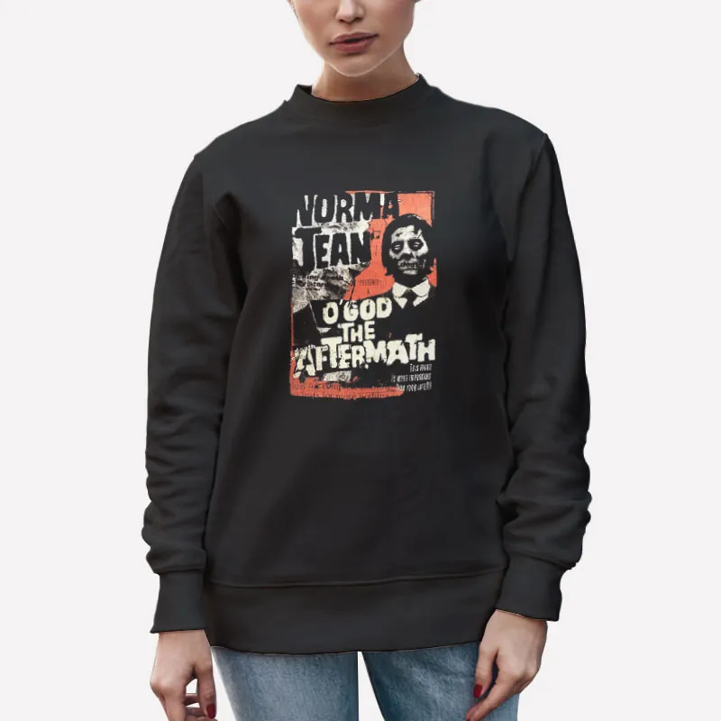 Unisex Sweatshirt Black Oh God The Aftermath Band Norma Jean Shirt