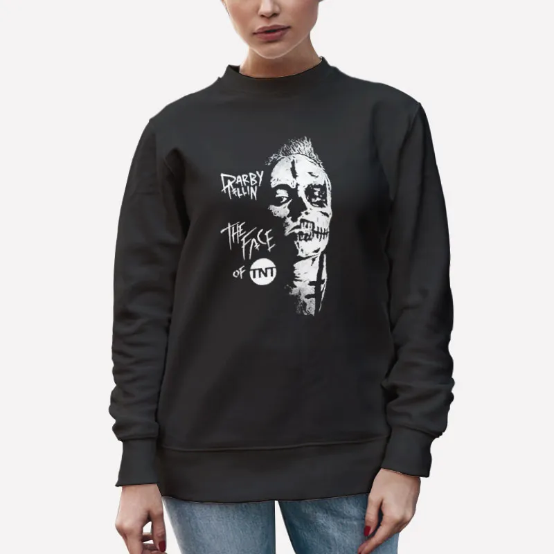Unisex Sweatshirt Black The Face Of Tnt Darby Allin Shirt