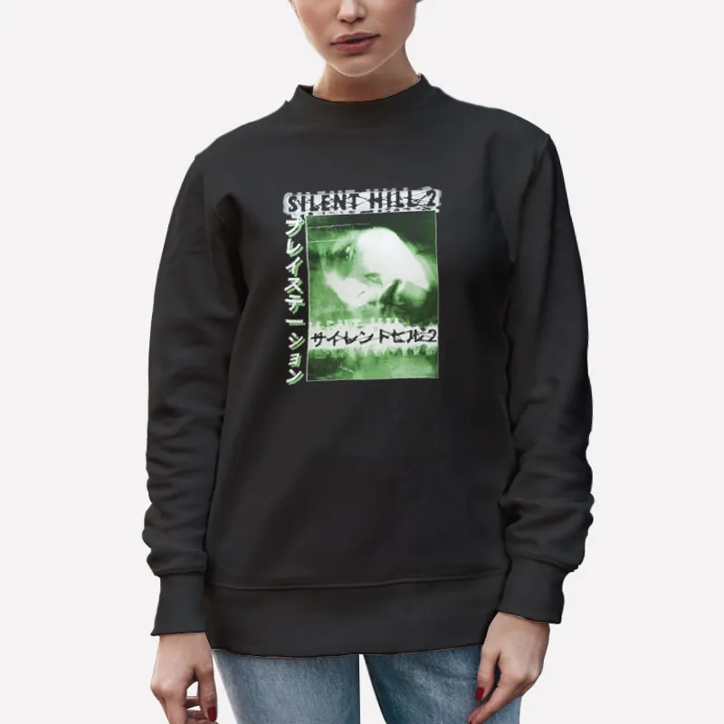 Unisex Sweatshirt Black Vintage Silent Hill 2 Team Retro T Shirt