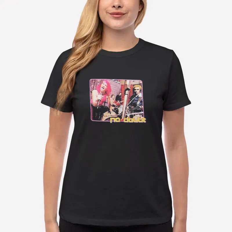 Women T Shirt Black Return To Saturn Vintage No Doubt Shirt