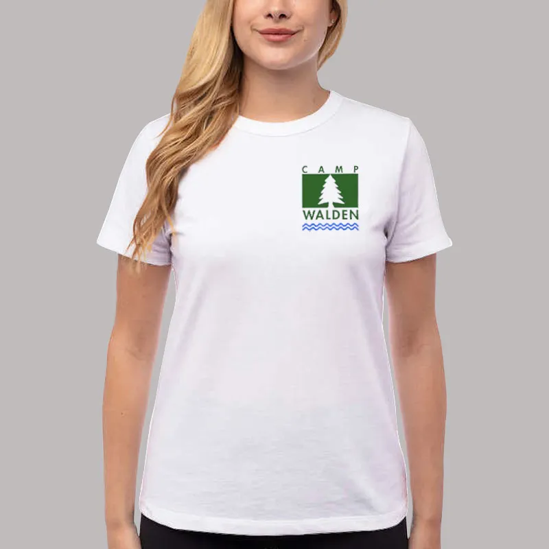 Women T Shirt White Vintage Camp Walden T Shirt The Parent Trap