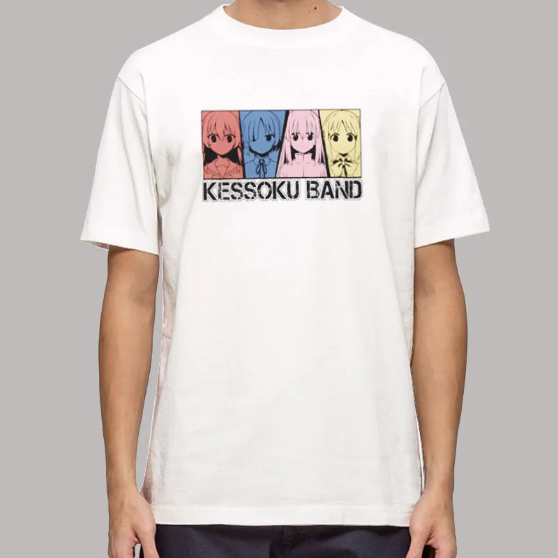 Bocchi The Rock Hitori Kessoku Band Shirt