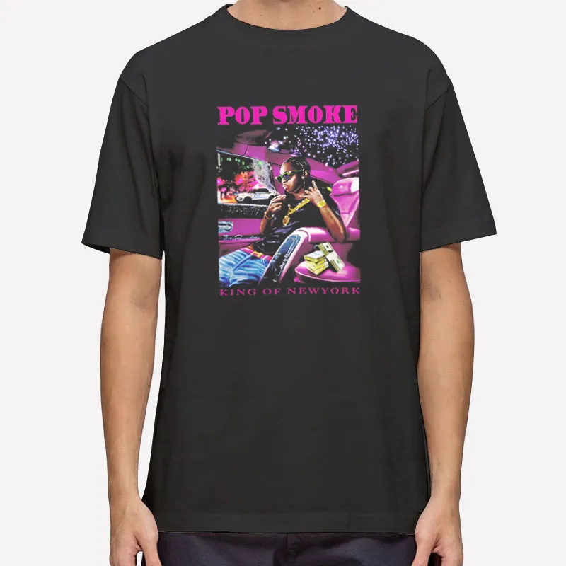 King Of Ny Pop Smoke Vlone Shirt