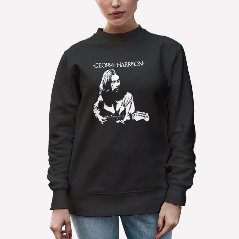 Unisex Sweatshirt Black All Things Must Pass George Harrison Shirt