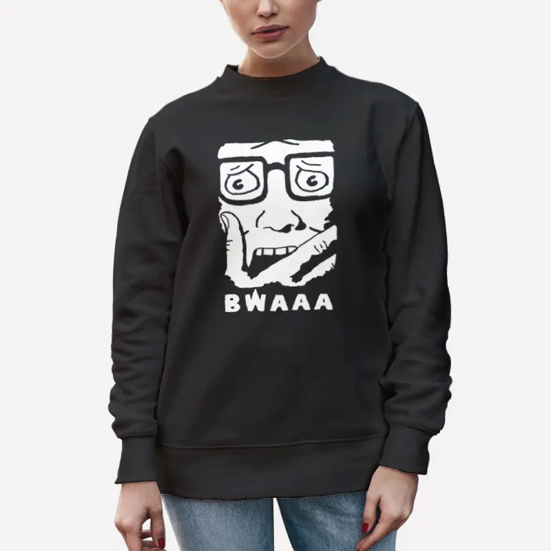 Unisex Sweatshirt Black Bwaaa King Of The Hill Scream Mashup T Shirt