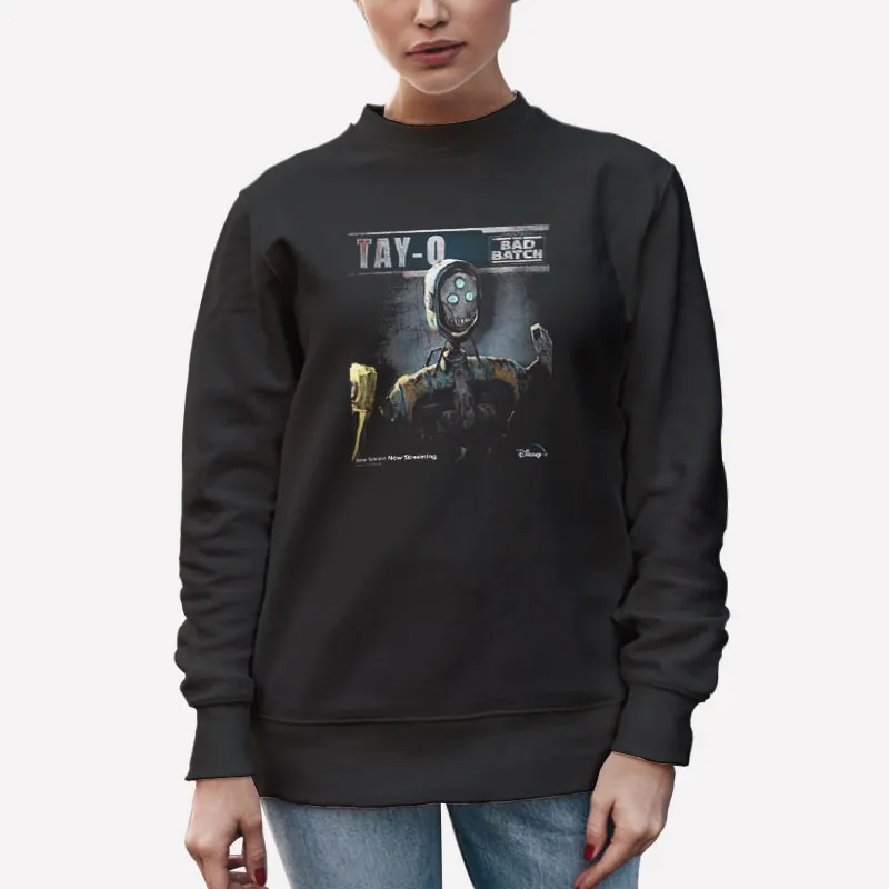 Unisex Sweatshirt Black Vintage The Bad Batch Tay Star Wars Shirt