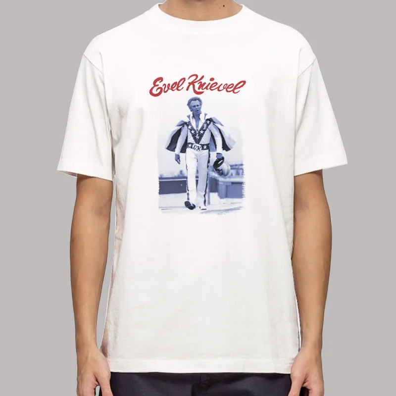 Vintage Retro Evel Knievel T Shirt