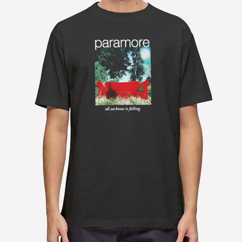 All We Know Is Falling Paramore Merch Shirt