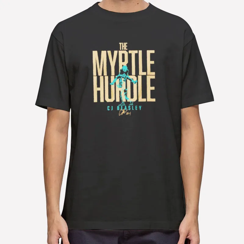 Cj Beasley The Myrtle Hurdle Signature Shirt