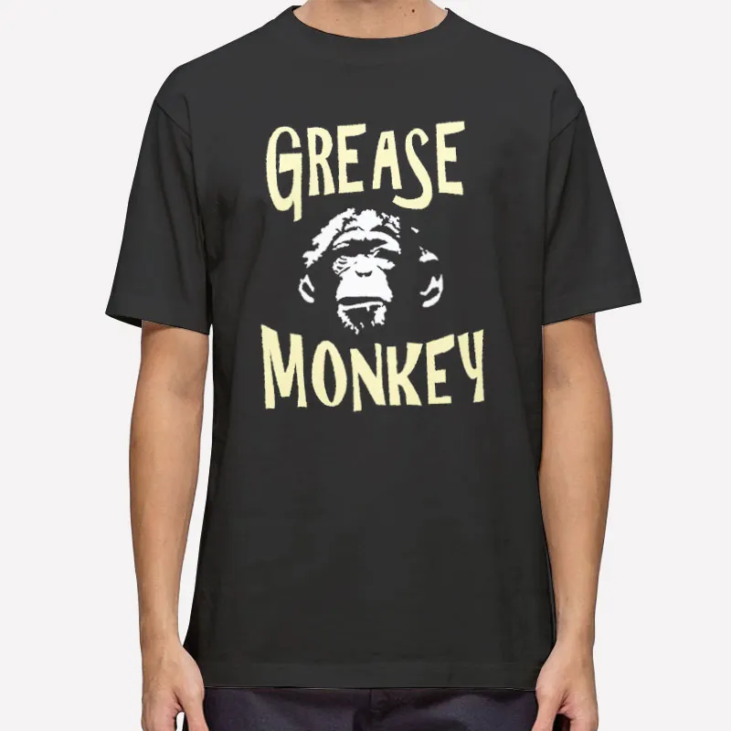 Funny Mechanic Dad Grease Monkey Tshirt