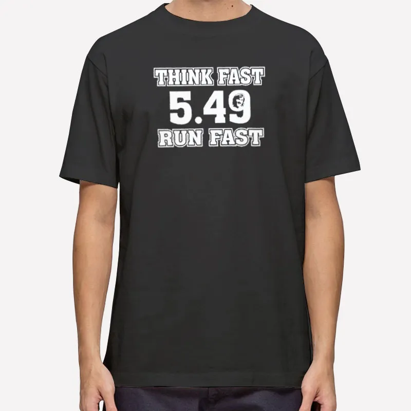 Funny Think Fast Run Fast Chad Powers Shirt