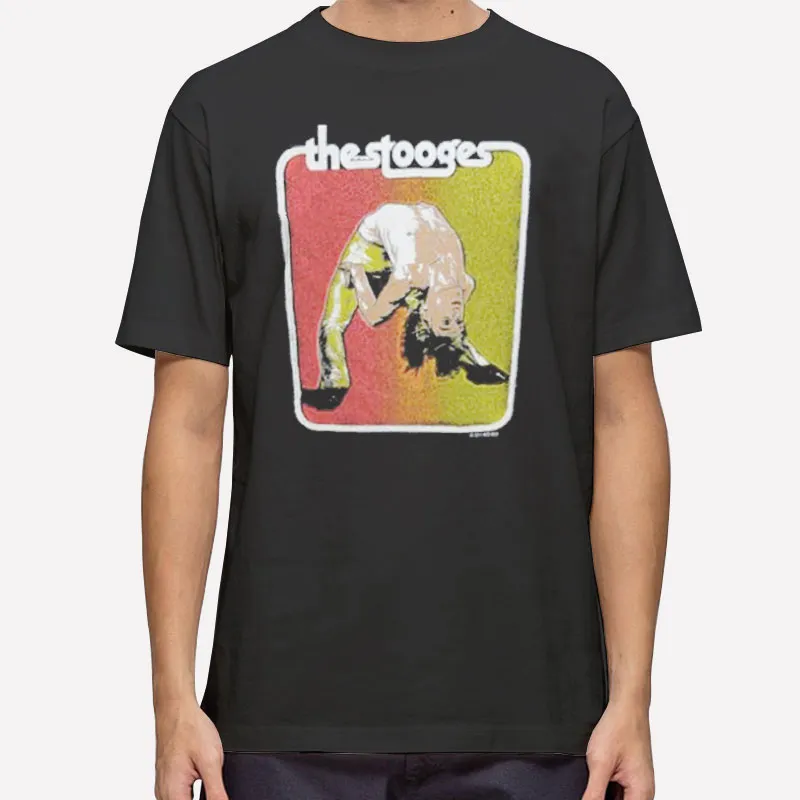 Iggy Pop Bent Double The Stooges T Shirt