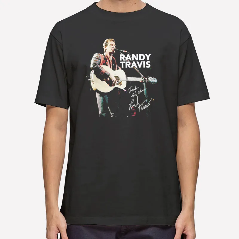 On Stage Signature Randy Travis Shirt