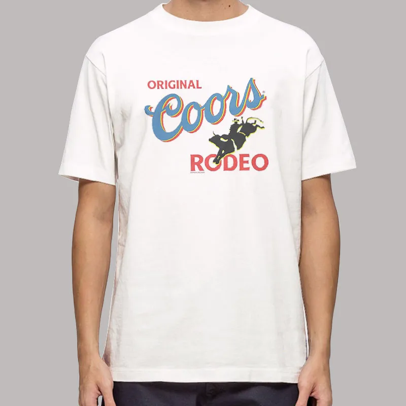 Original Beer Coors Rodeo Shirt