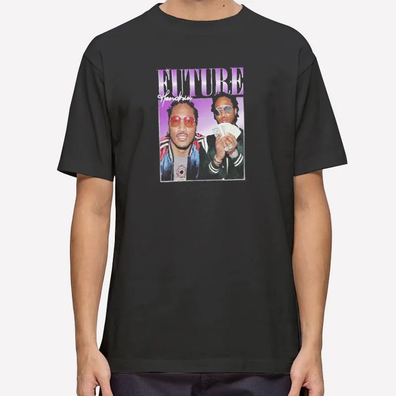 Retro Future Hendrix Rap Music Shirt