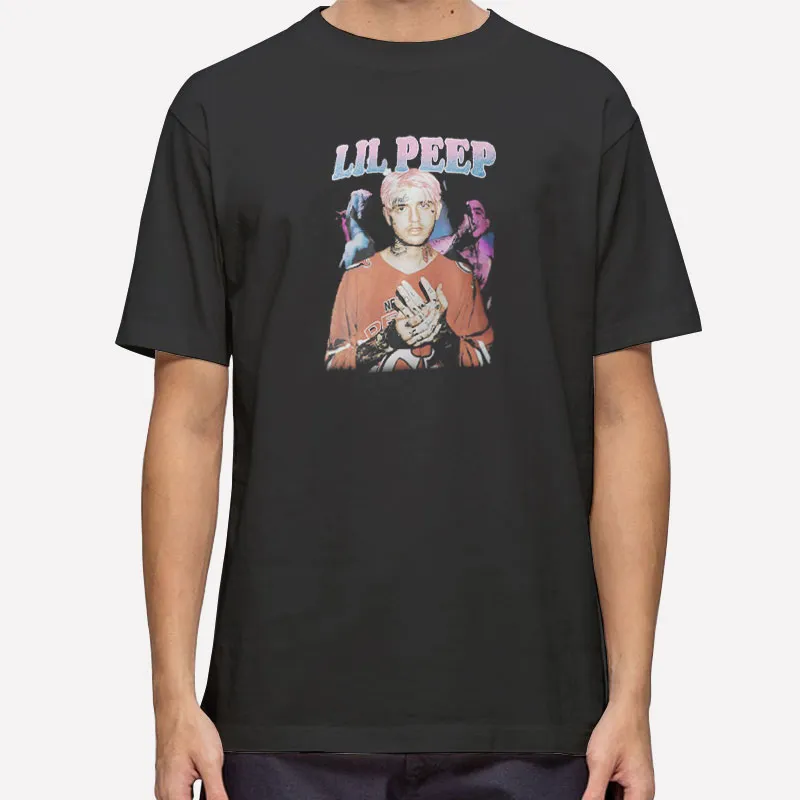 Retro Rapper Lil Peep Merch Shirt