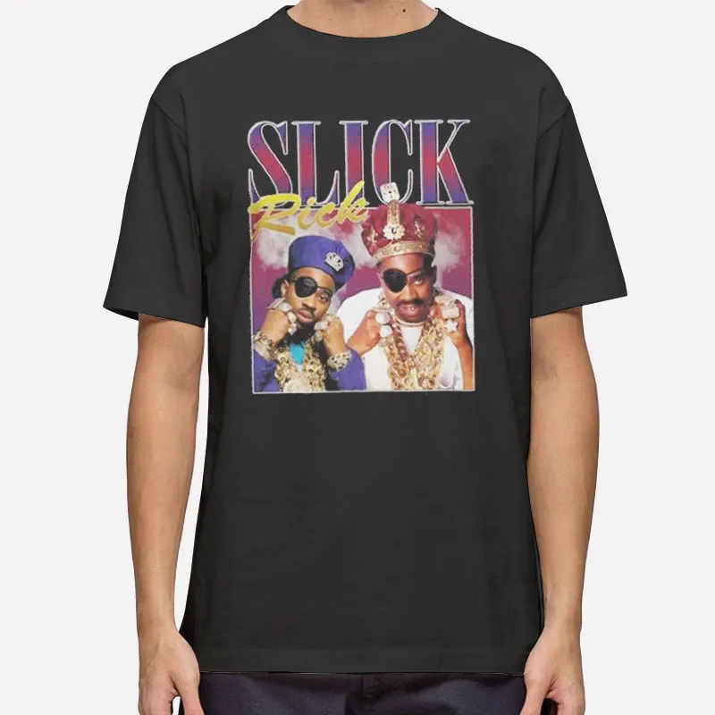 Retro Rapper Slick Rick T Shirt
