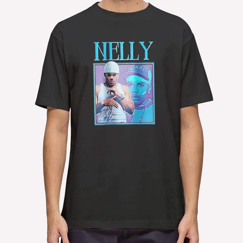 Retro Vintage Rapper Nelly Shirt