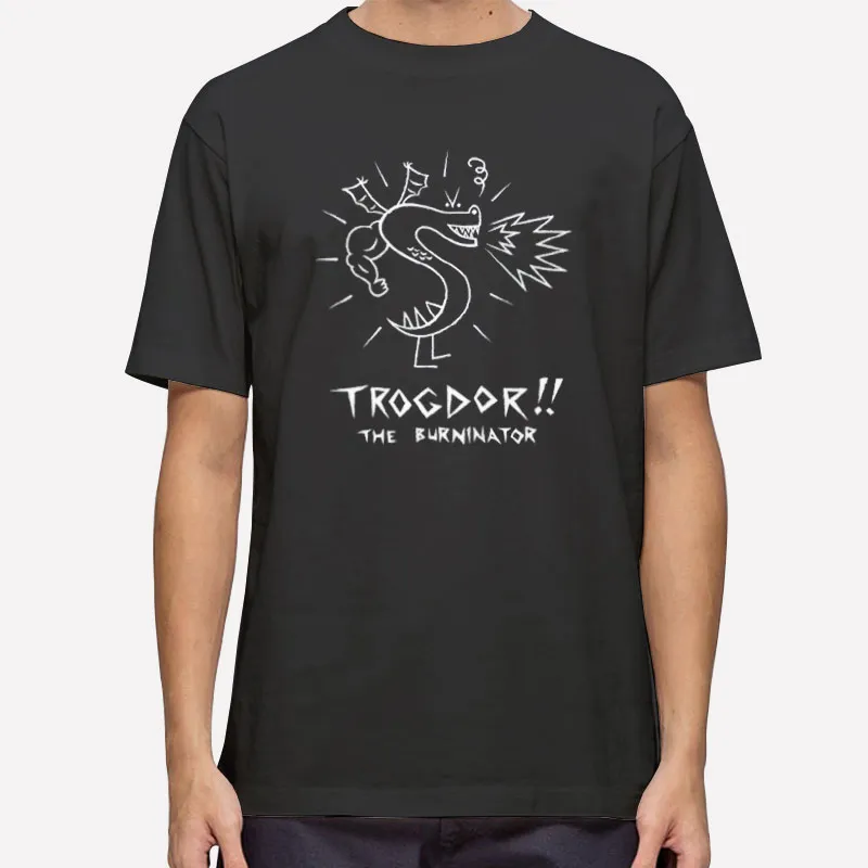 Retro The Burninator Trogdor Shirt