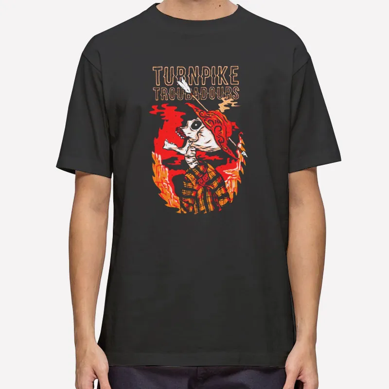 Skull Decal Turnpike Troubadours Merch Shirt