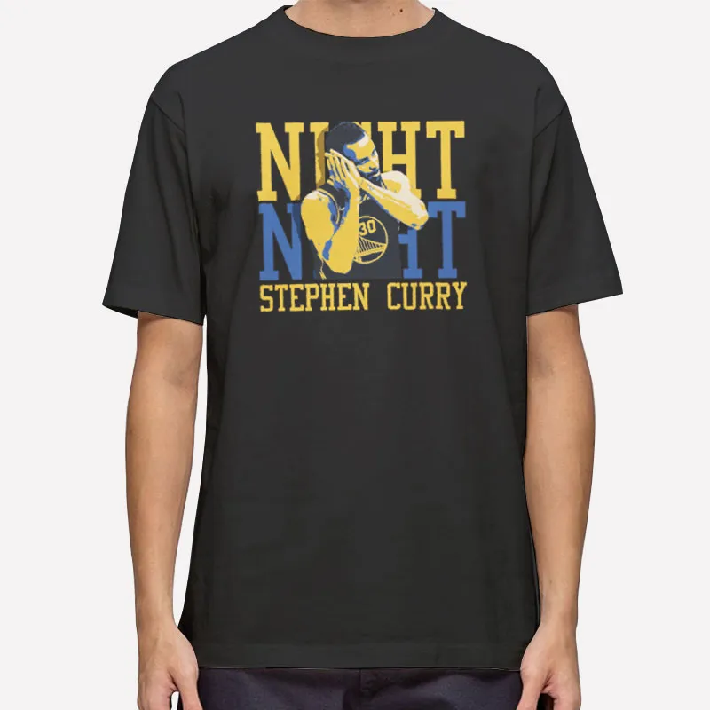 Sleepy Steph Curry Night Night Shirt