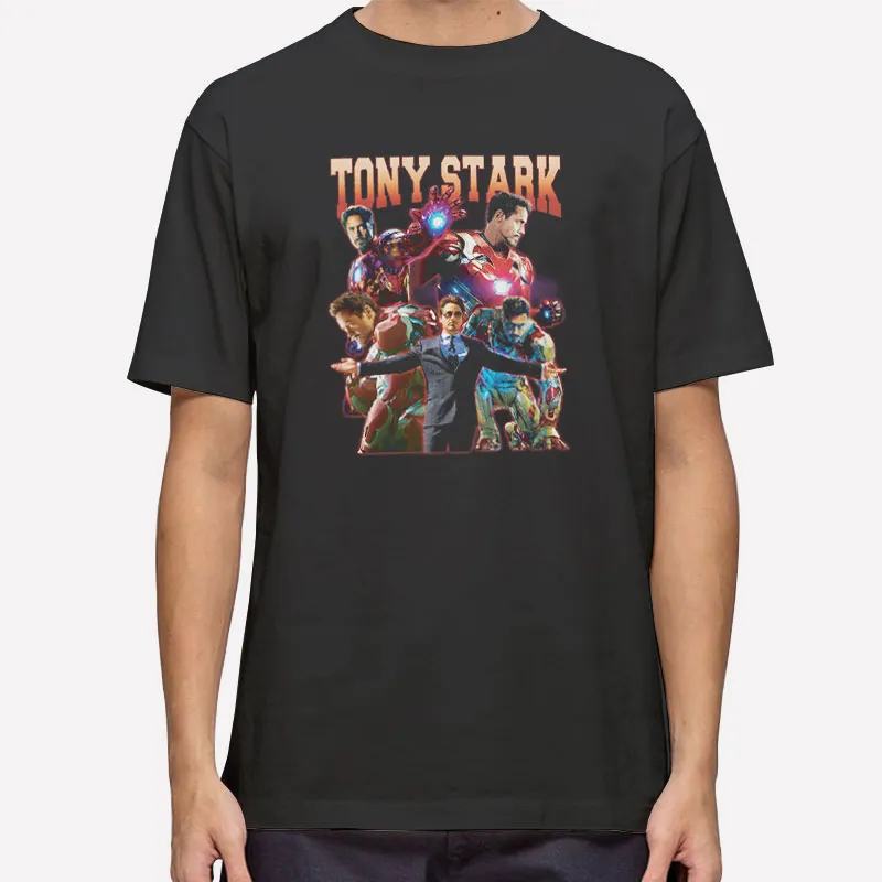 The Avengers Iron Man Tony Stark T Shirt