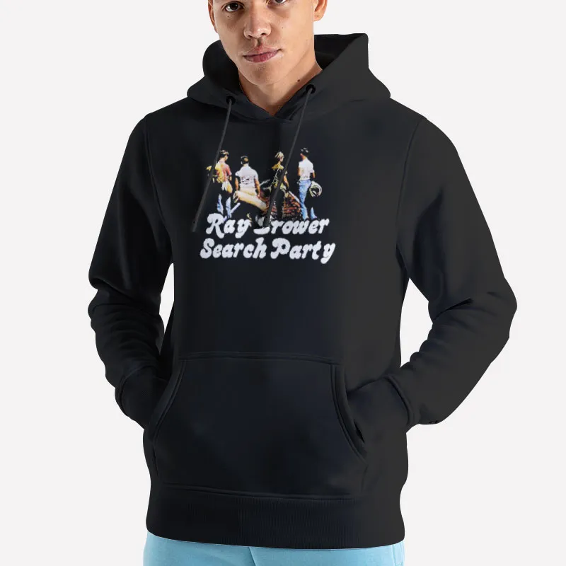 Unisex Hoodie Black Ray Brower Search Party Shirt