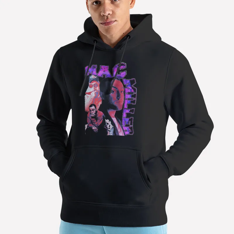 Unisex Hoodie Black Vintage Hip Hop Rap Mac Miller Shirt