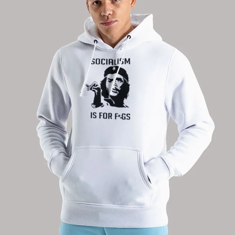 Unisex Hoodie White Steven Crowder Socialism Is For Figs Shirt