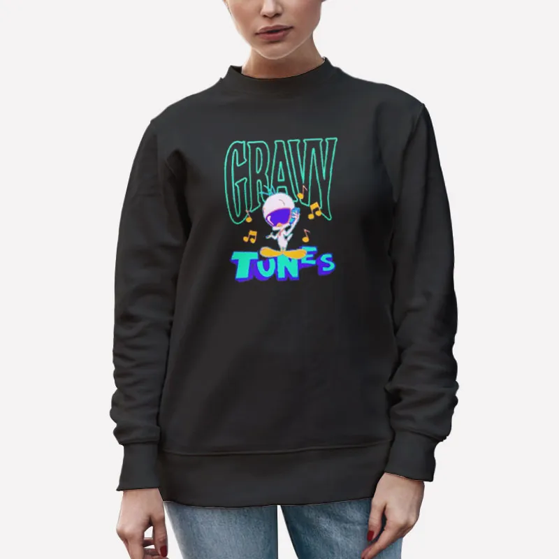 Unisex Sweatshirt Black Creamium Yung Gravy Tunes Shirt