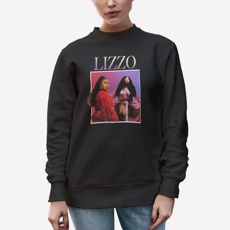 Unisex Sweatshirt Black Cuz I Love Mongolia Lizzo Merchandise Shirt
