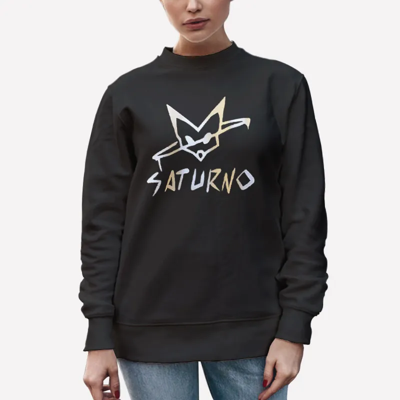 Unisex Sweatshirt Black Funny Saturno Saturn Rauw Alejandro T Shirt