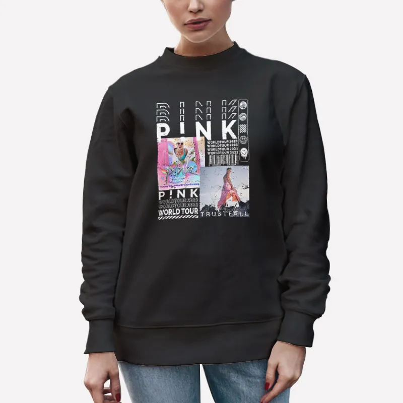 Unisex Sweatshirt Black Pink Pink Singer Summer Carnival Tour T Shirt