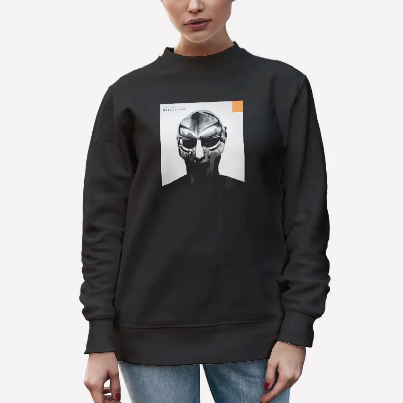 Unisex Sweatshirt Black Rapper Madlib Madvillainy And Mf Doom Merch Shirt