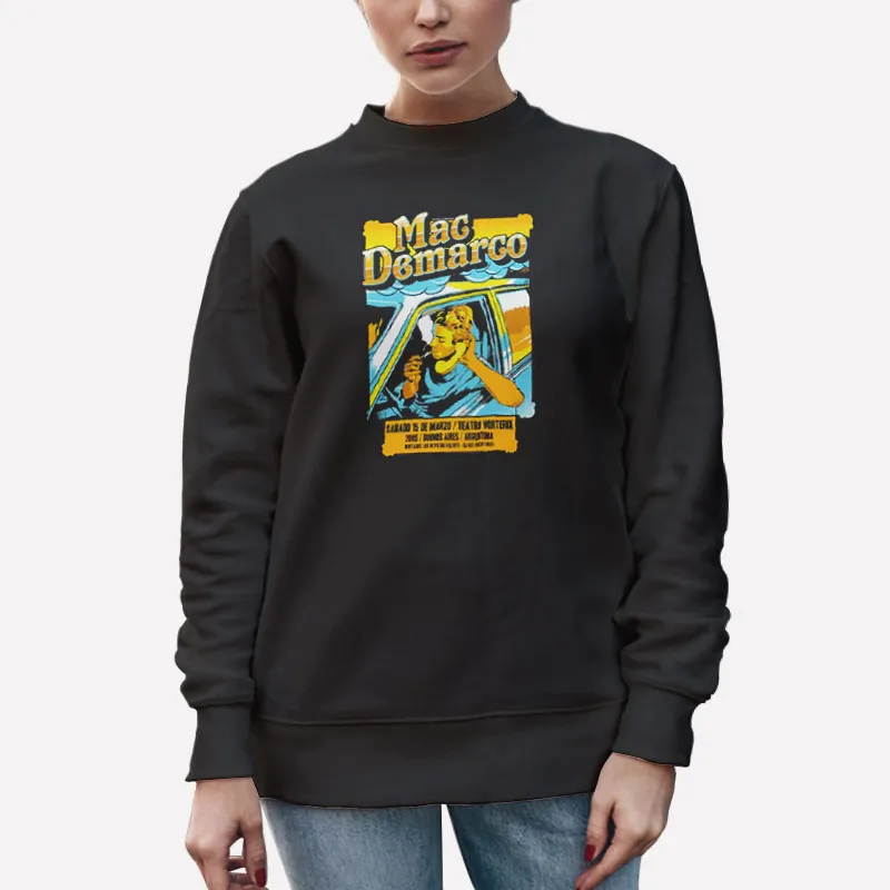 Unisex Sweatshirt Black Retro Another One Mac Demarco Merch Shirt