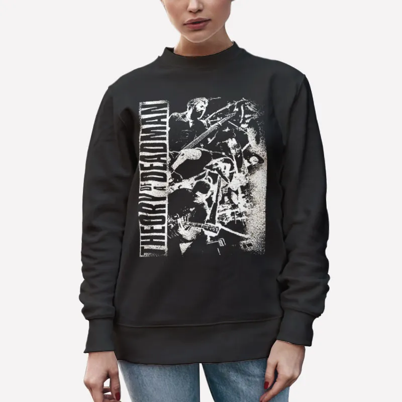 Unisex Sweatshirt Black Retro Vintage Theory Of A Deadman Shirt