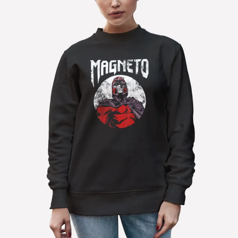 Unisex Sweatshirt Black Retro Vintage X Men Magneto T Shirt