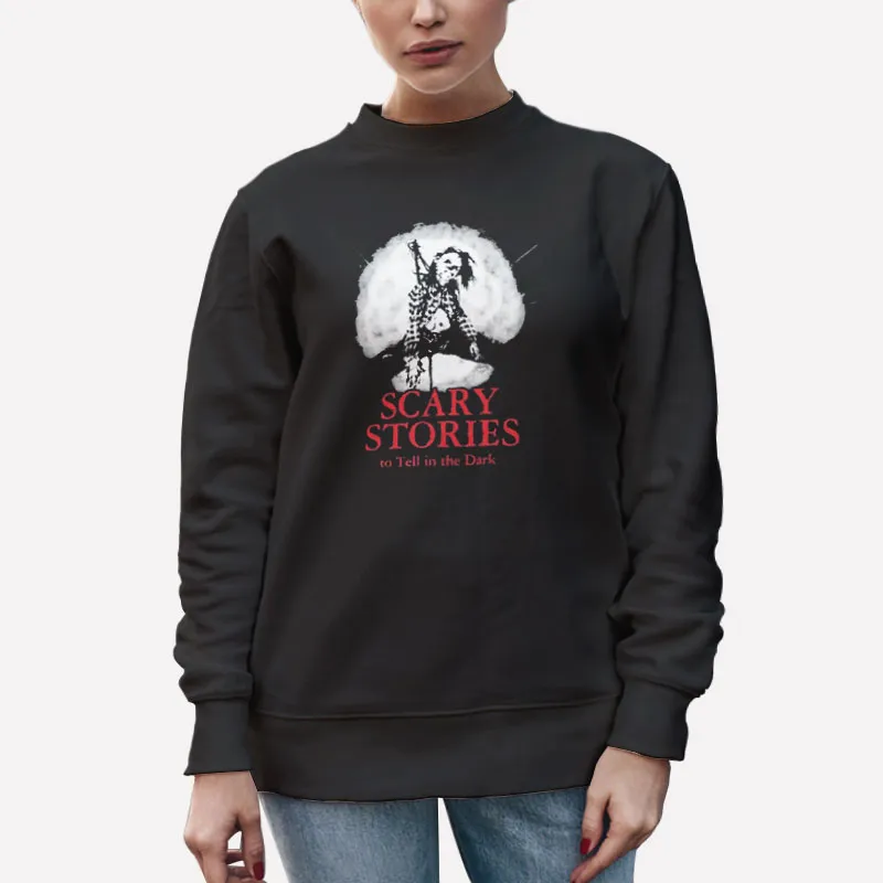 Unisex Sweatshirt Black Scary Stories To Tell In The Dark Shirt