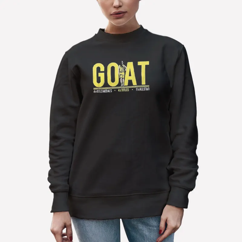 Unisex Sweatshirt Black Seattle Basketball Sue Bird Goat Shirt