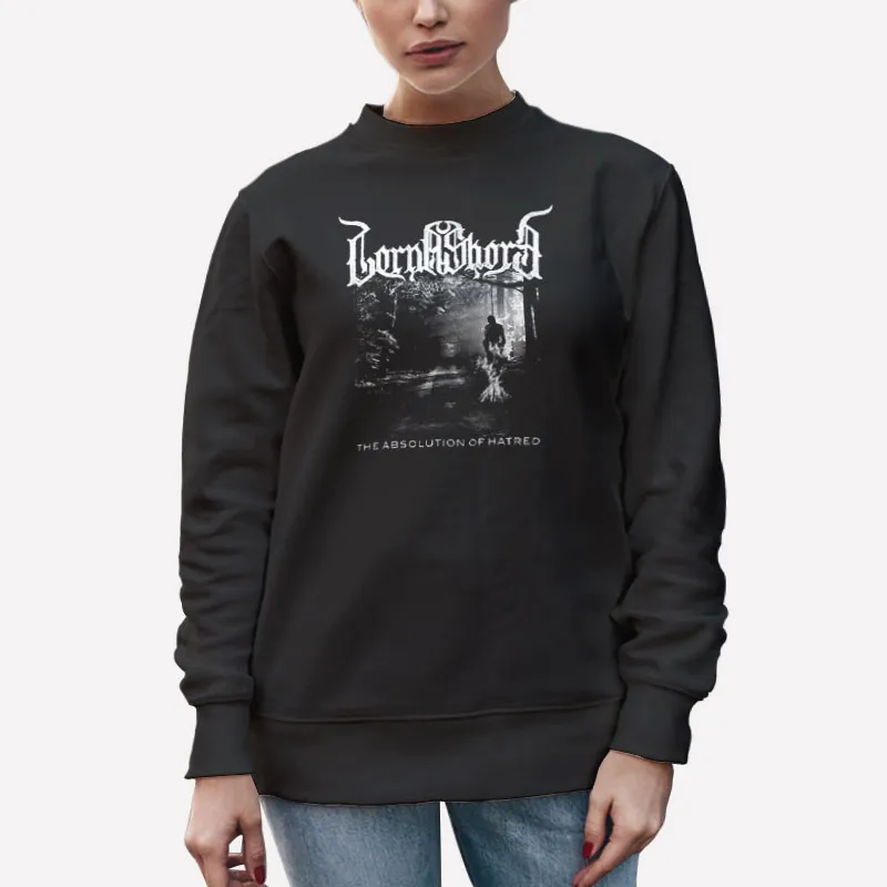 Unisex Sweatshirt Black The Absolution Of Hatred Lorna Shore Merch Shirt