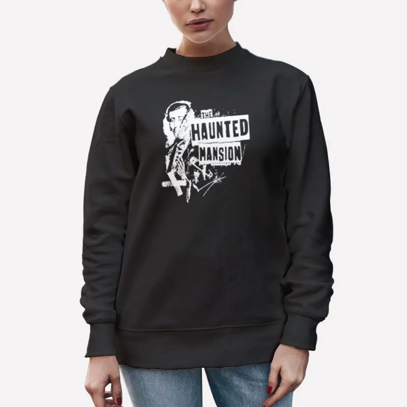 Unisex Sweatshirt Black The Haunted Mansion Mr Gracey Shirt