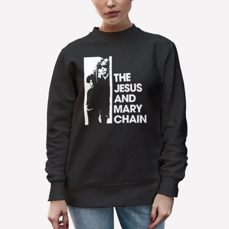 Unisex Sweatshirt Black The Jamc Jesus And Mary Chain T Shirt