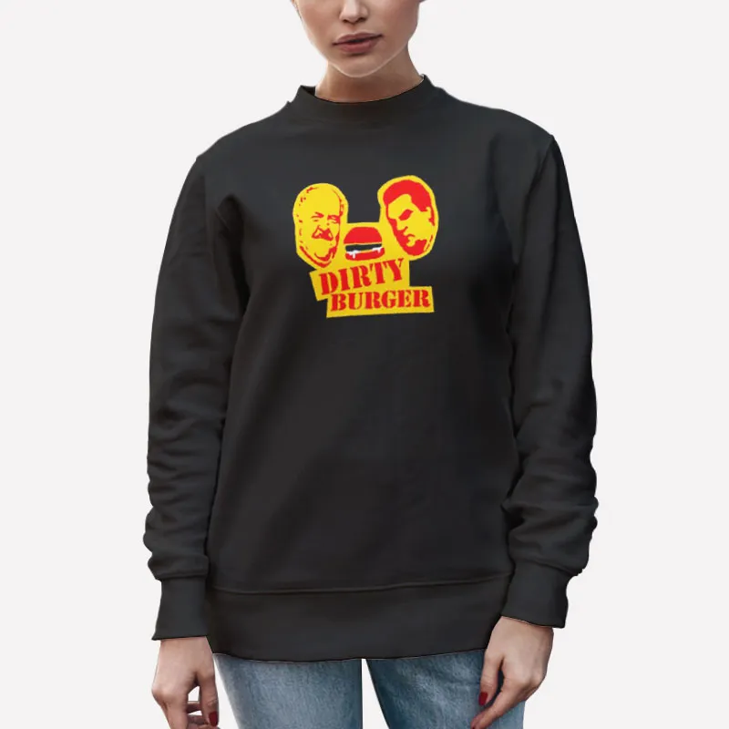 Unisex Sweatshirt Black Trailer Park Boys Dirty Burger Shirt