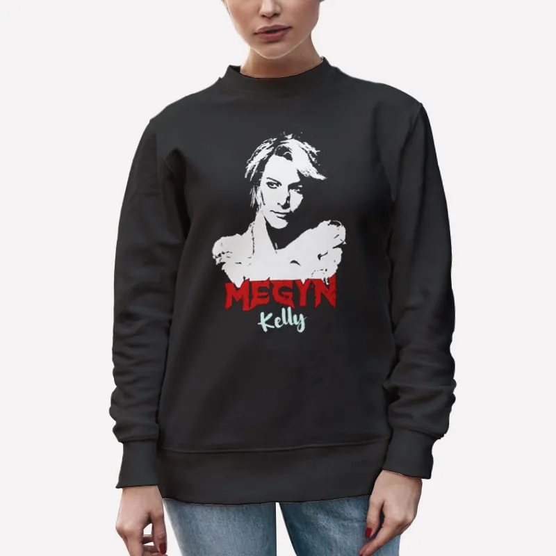 Unisex Sweatshirt Black Vintage Inspired Megyn Kelly Shirt