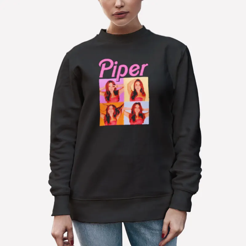 Unisex Sweatshirt Black Vintage Inspired Piper Rockelle Merch Shirt